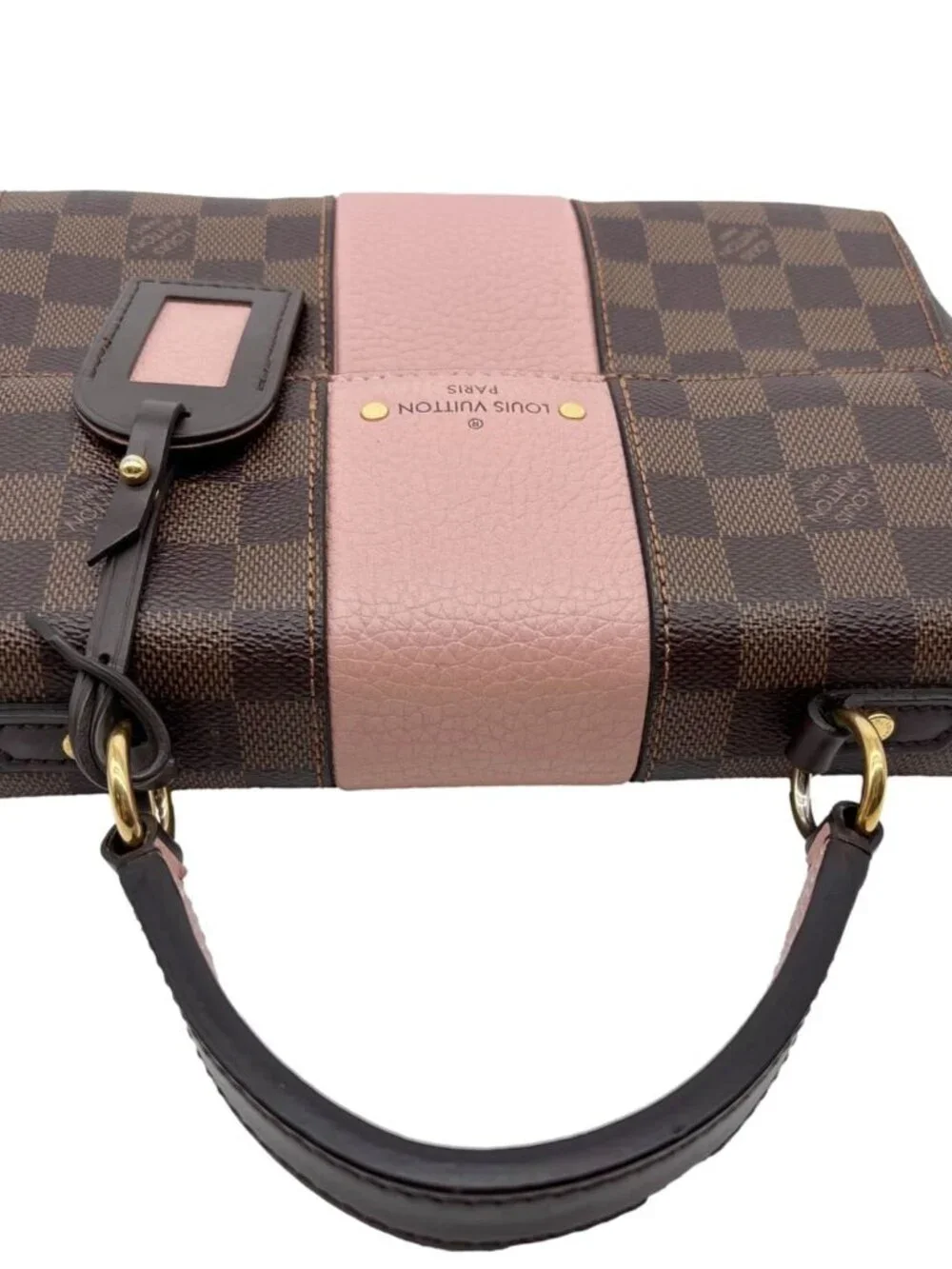 Louis Vuitton  Bond Street BB Damier Ebene Crossbody Bag Magnolia